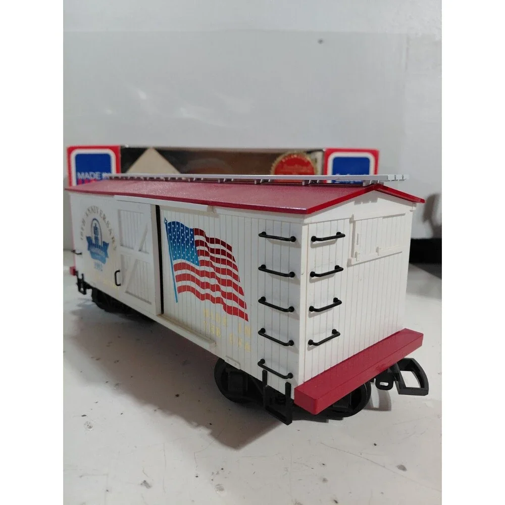 Kalamazoo Trains G Gauge Model Railroad 1992 10th Anniversary Boxcar w/Box